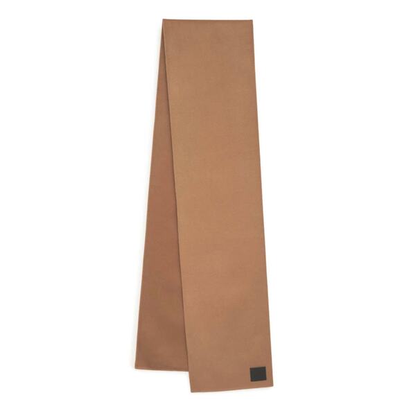 Anine Bing Ava Wool Cashmere Oversized Wide Thick Scarf Camel - Picture 3 of 7